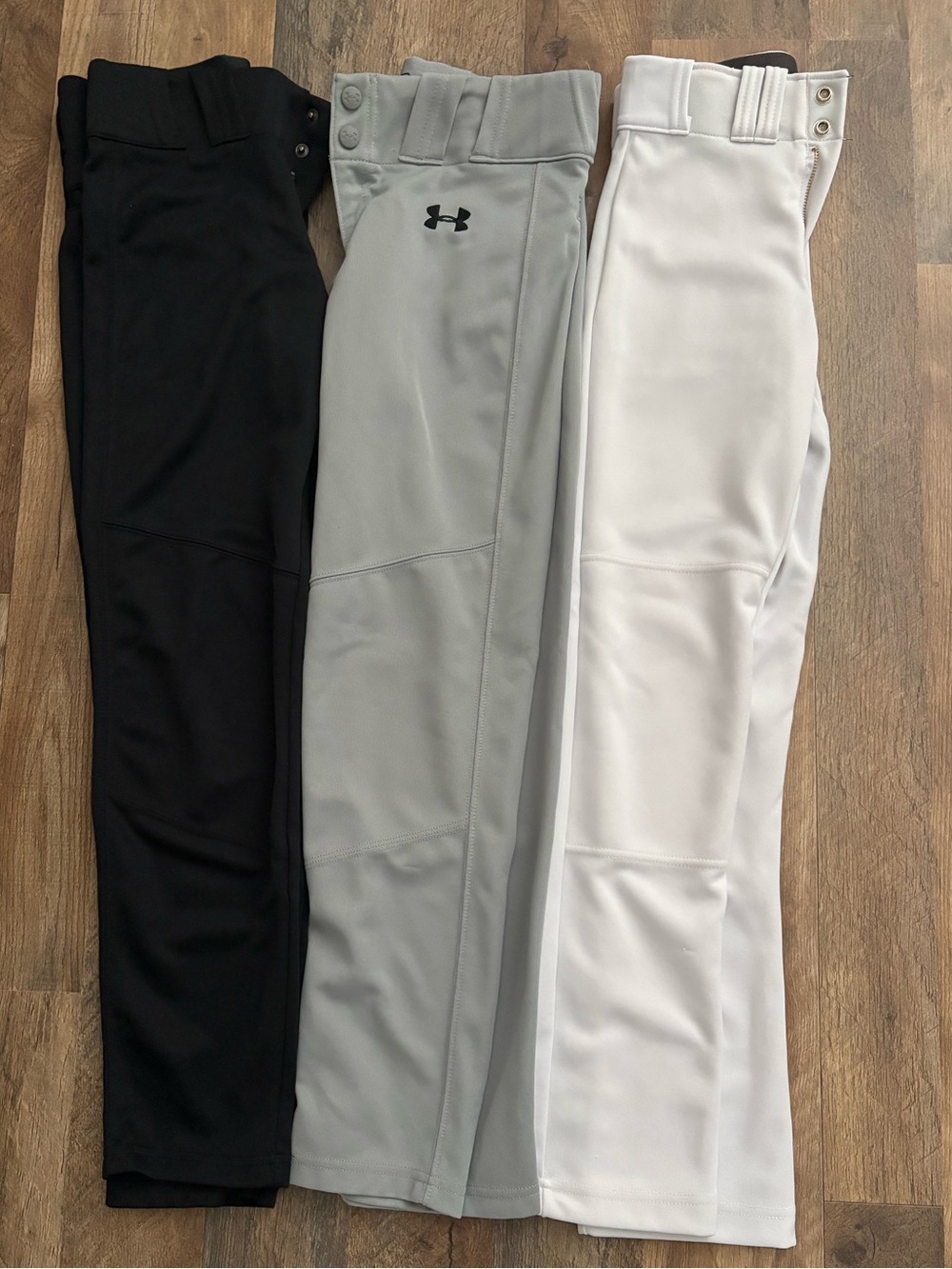 Under Armour Kids Baseball Pants Bundle.  Size Youth Medium